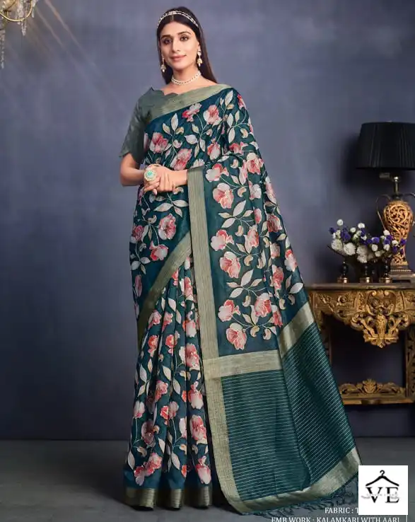 Mahotsav Mohmanthan-22800 Series Aahana Tussar Silk Wholesale Saree Catalog — Wholesale Sarees, MPA wholesale from Surat - Gallery Image 10