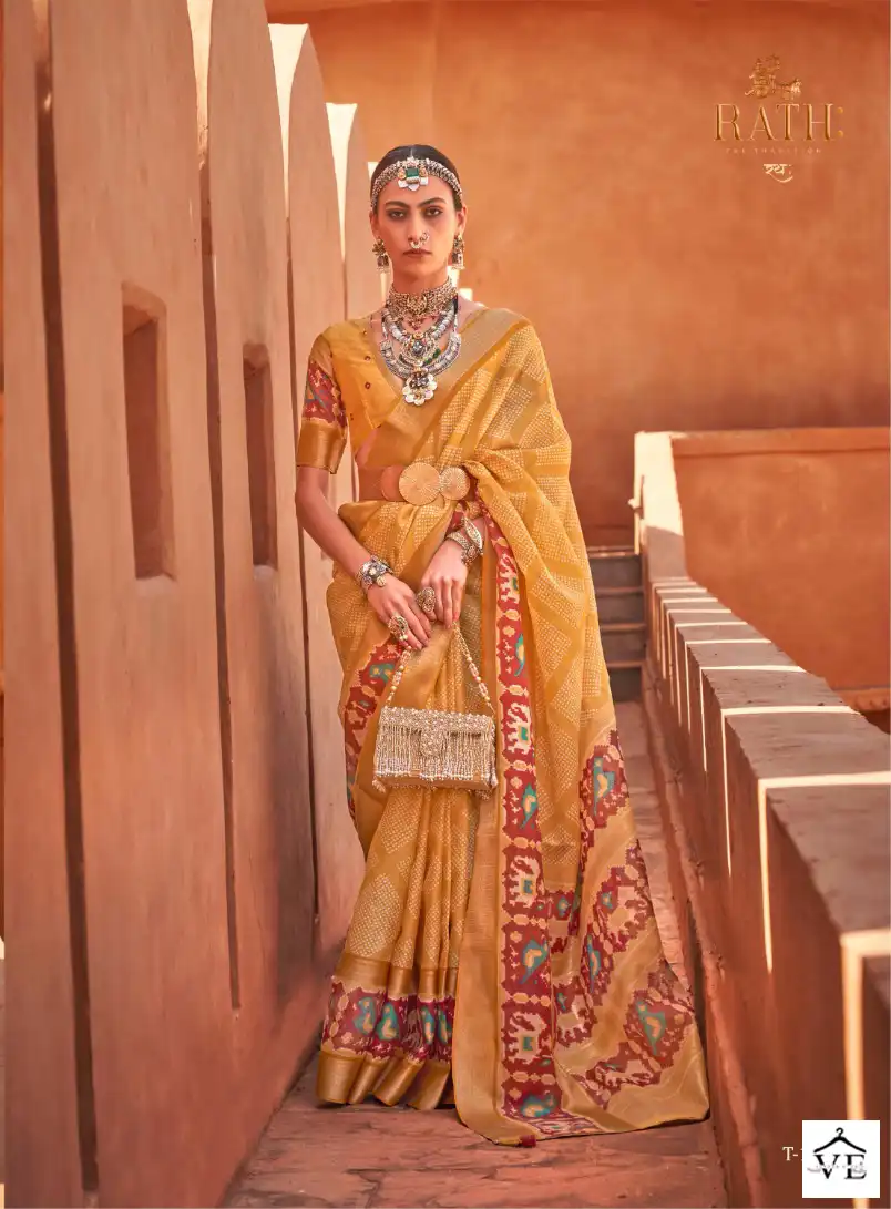 Rath Mrugnyani Patola Silk Wholesale Saree Catalog — Wholesale Sarees, MPA wholesale from Surat - Gallery Image 11