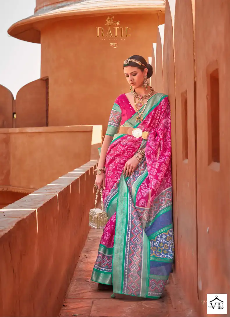 Rath Mrugnyani Patola Silk Wholesale Saree Catalog — Wholesale Sarees, MPA wholesale from Surat - Gallery Image 3