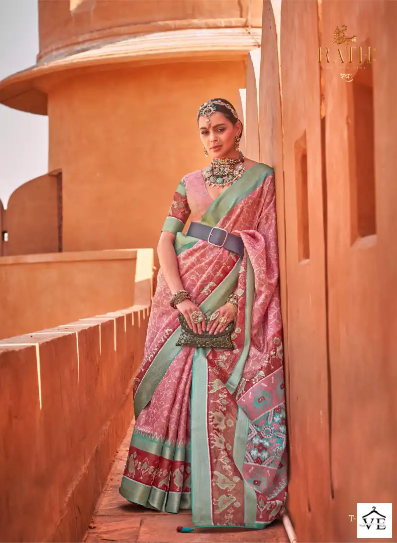 Rath Mrugnyani Patola Silk Wholesale Saree Catalog — Wholesale Sarees, MPA wholesale from Surat - Gallery Image 6
