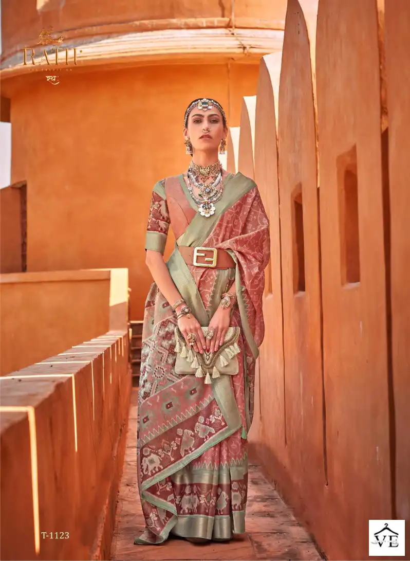 Rath Mrugnyani Patola Silk Wholesale Saree Catalog — Wholesale Sarees, MPA wholesale from Surat - Gallery Image 7