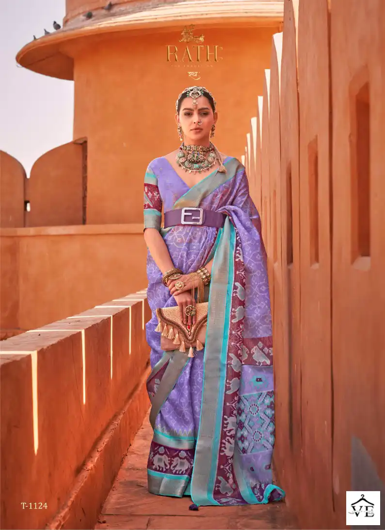 Rath Mrugnyani Patola Silk Wholesale Saree Catalog — Wholesale Sarees, MPA wholesale from Surat - Gallery Image 9