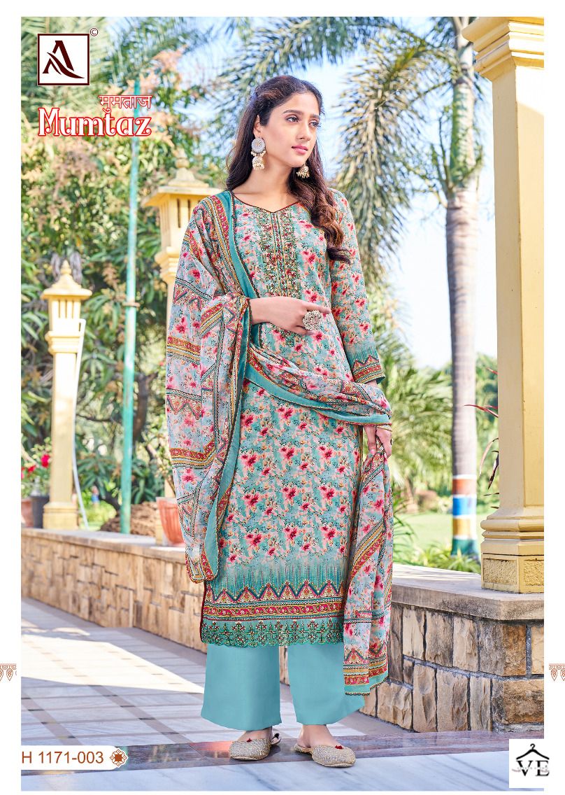 Alok Suit Mumtaz Zam Digital Print Wholesale Salwar Suit Catalog — Wholesale Salwar Suits, MPA wholesale from Surat - Gallery Image 3
