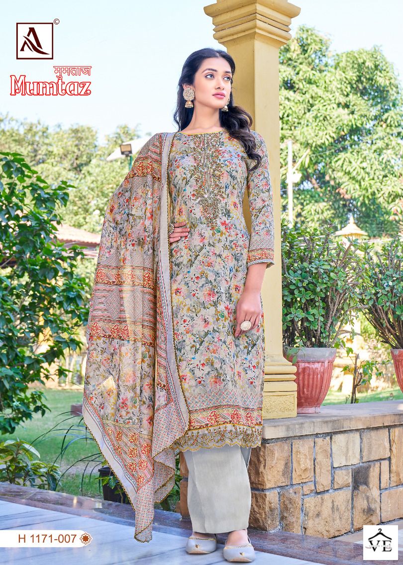 Alok Suit Mumtaz Zam Digital Print Wholesale Salwar Suit Catalog — Wholesale Salwar Suits, MPA wholesale from Surat - Gallery Image 4