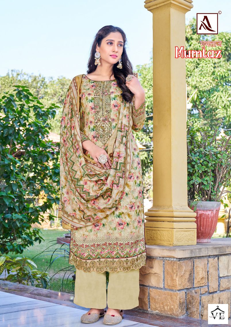 Alok Suit Mumtaz Zam Digital Print Wholesale Salwar Suit Catalog — Wholesale Salwar Suits, MPA wholesale from Surat - Gallery Image 6