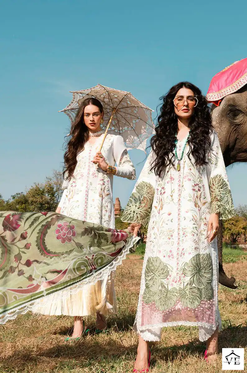 Deepsy Suits Mushq Embroidered Collection-23 Pure Cambric Cotton Wholesale Pakistani Suit Catalog — Wholesale Salwar Suits, MPA wholesale from Surat - Gallery Image 2