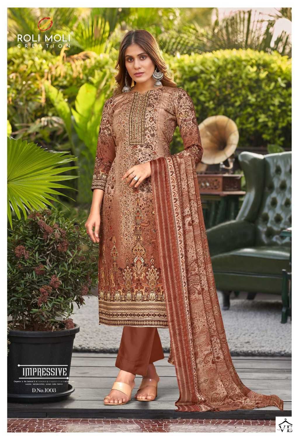 Roli Moli Mallika Cotton Wholesale Salwar Suit Catalog — Wholesale Salwar Suits, MPA wholesale from Surat - Gallery Image 3