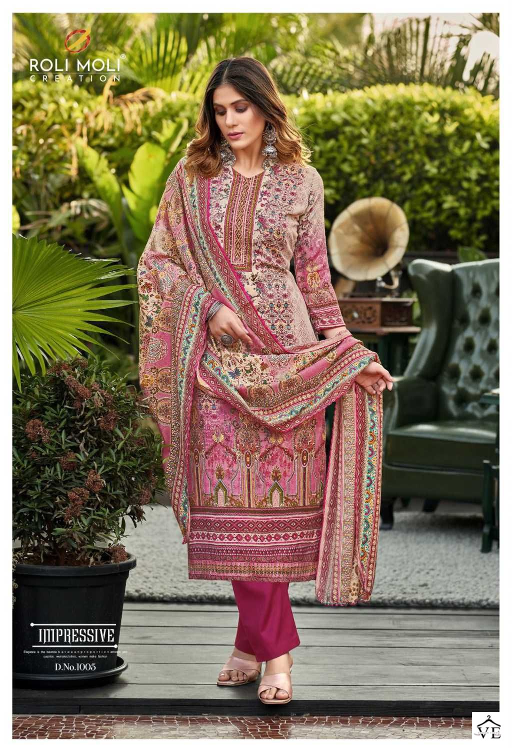 Roli Moli Mallika Cotton Wholesale Salwar Suit Catalog — Wholesale Salwar Suits, MPA wholesale from Surat - Gallery Image 5