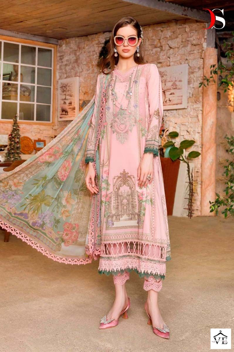 Deepsy Suits Mariab Mprint Spring Summer 23-2 Pure Cotto Wholesale Pakistani Salwar Suit Catalog — Wholesale Salwar Suits, MPA wholesale from Surat - Gallery Image 9