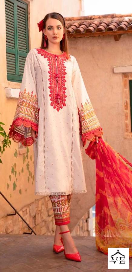 Deepsy Suits Mariab Mprint Spring Summer 23-2 Pure Cotto Wholesale Pakistani Salwar Suit Catalog — Wholesale Salwar Suits, MPA wholesale from Surat - Gallery Image 5