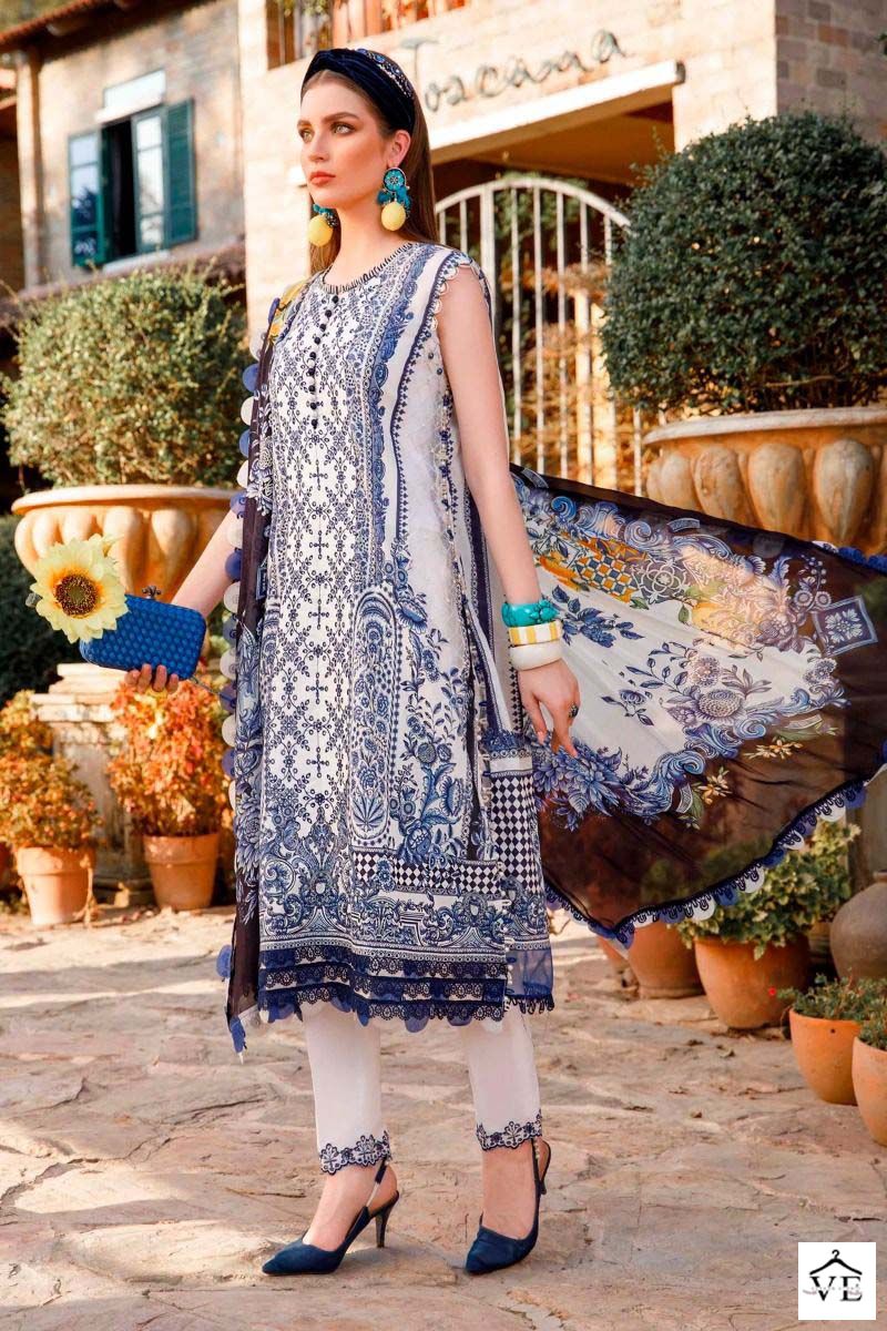 Deepsy Suits Mariab Mprint Spring Summer 23-2 Pure Cotto Wholesale Pakistani Salwar Suit Catalog — Wholesale Salwar Suits, MPA wholesale from Surat - Gallery Image 6