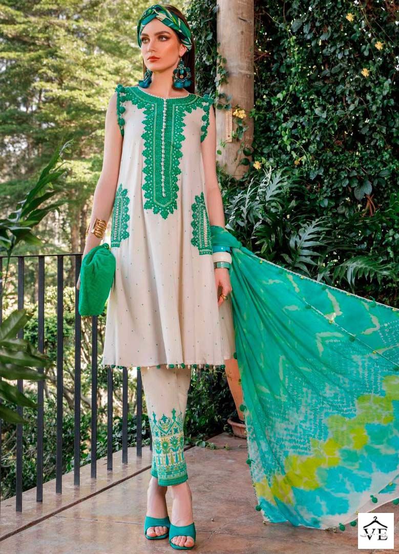 Deepsy Suits Mariab Mprint Spring Summer 23-2 Pure Cotto Wholesale Pakistani Salwar Suit Catalog — Wholesale Salwar Suits, MPA wholesale from Surat - Gallery Image 7