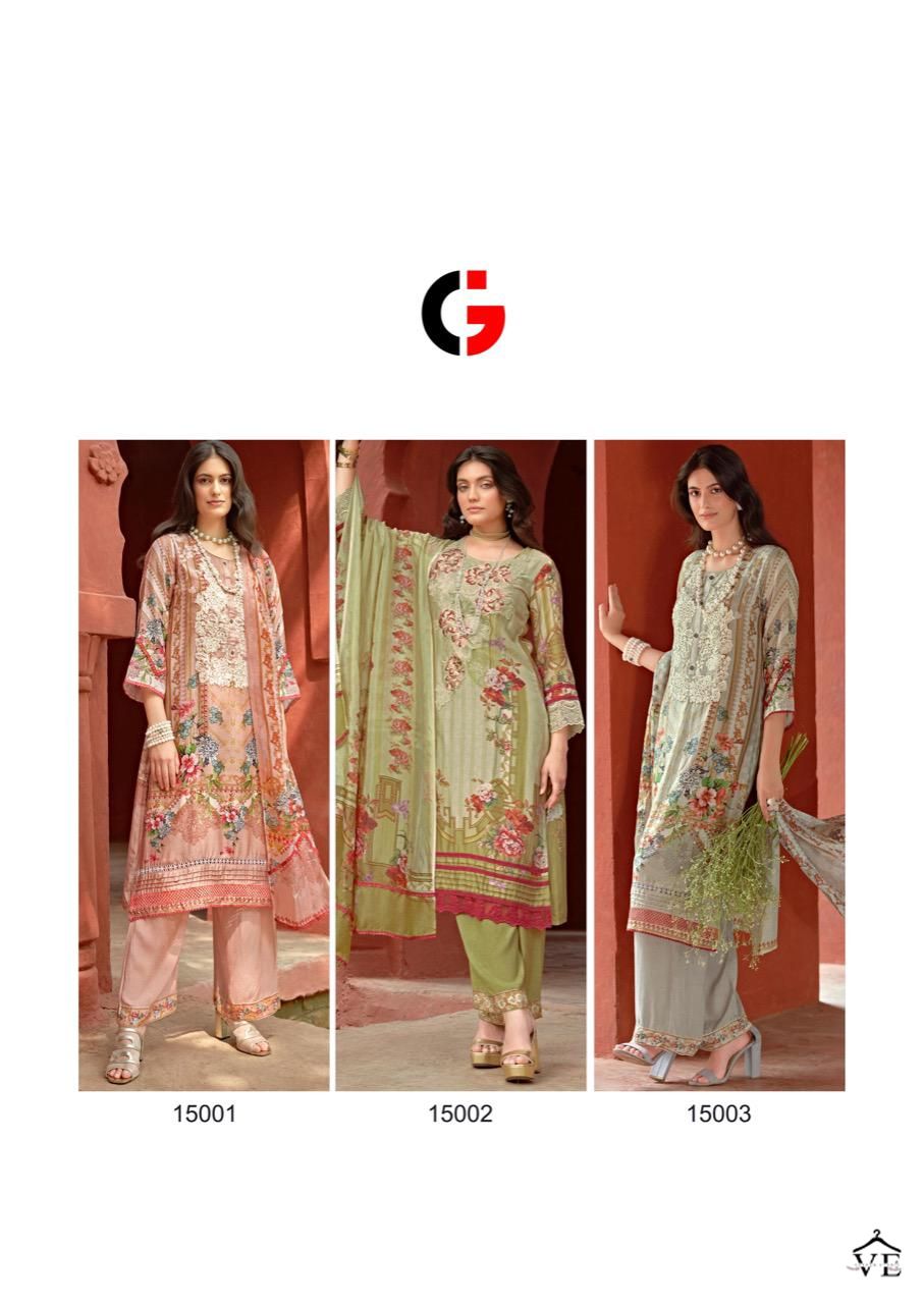 Gull Jee Mehreen Pure Viscose Wholesale Designer Salwar Suit Catalog — Wholesale Salwar Suits, MPA wholesale from Surat — view 8
