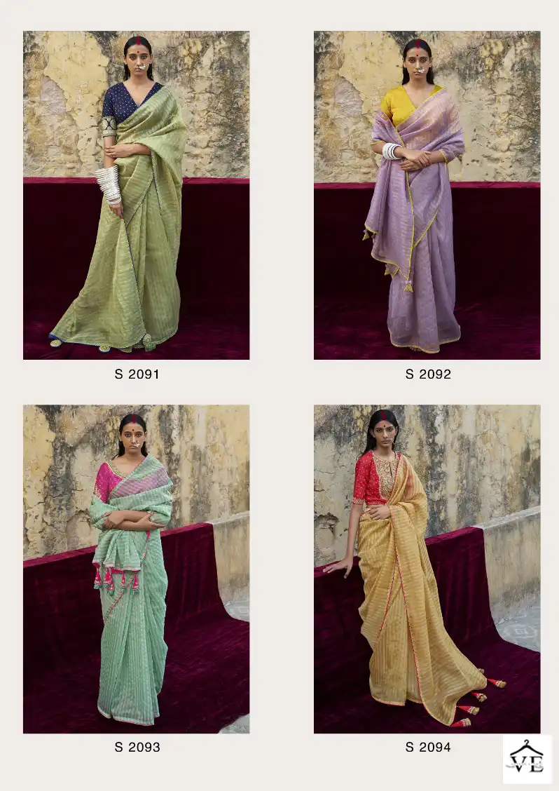 Kimora Miraan Organza Wholesale Saree Catalog — Wholesale Sarees, MPA wholesale from Surat — view 6
