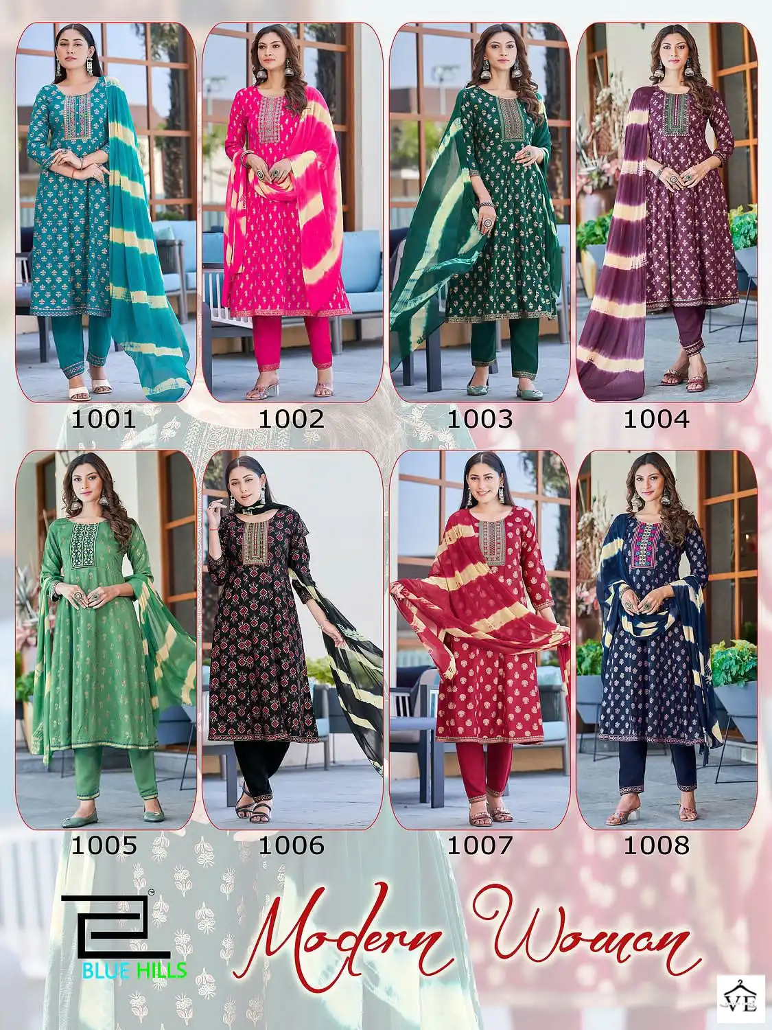 Blue Hills Modern Women Rayon 14Kg Wholesale Anarkali Kurti With Dupatta Catalog — Wholesale Salwar Suits, MPA wholesale from Surat — view 7