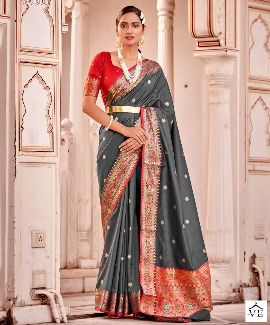 Rajpath Mrudula Silk Soft Banarasi Silk Wholesale Saree Catalog — Wholesale Sarees, MPA wholesale from Surat — view 1