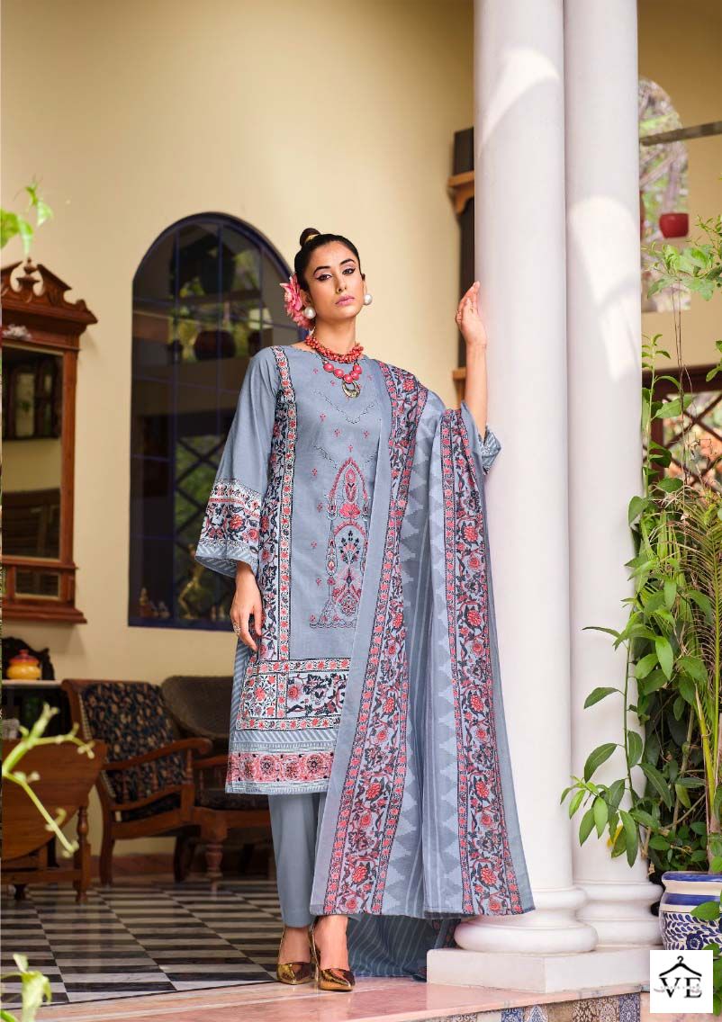 Belliza Designer Naira Vol 5 Pure Cotton Wholesale Pakistani Salwar Suits Catalog — Wholesale Salwar Suits, MPA wholesale from Surat - Gallery Image 6