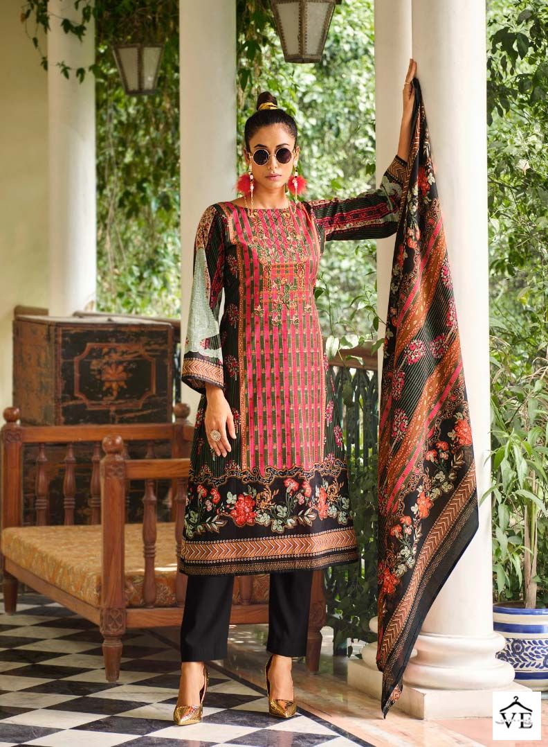 Belliza Designer Naira Vol 5 Pure Cotton Wholesale Pakistani Salwar Suits Catalog — Wholesale Salwar Suits, MPA wholesale from Surat - Gallery Image 8