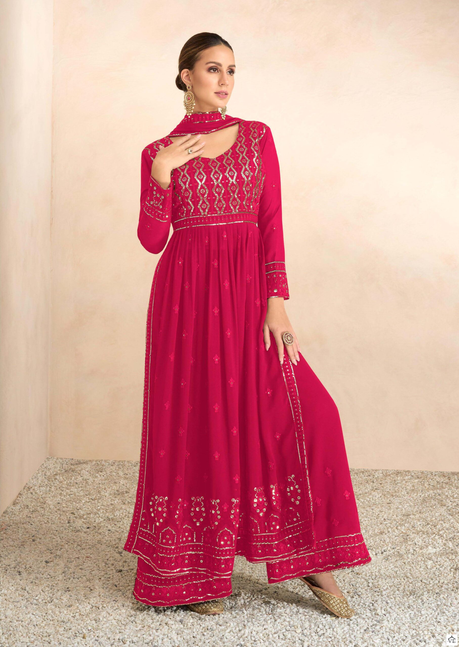 Gulkayra Nayra Vol 7 Georgette Wholesale Designer Readymade Salwar Suit Catalog — Wholesale Salwar Suits, MPA wholesale from Surat - Gallery Image 2