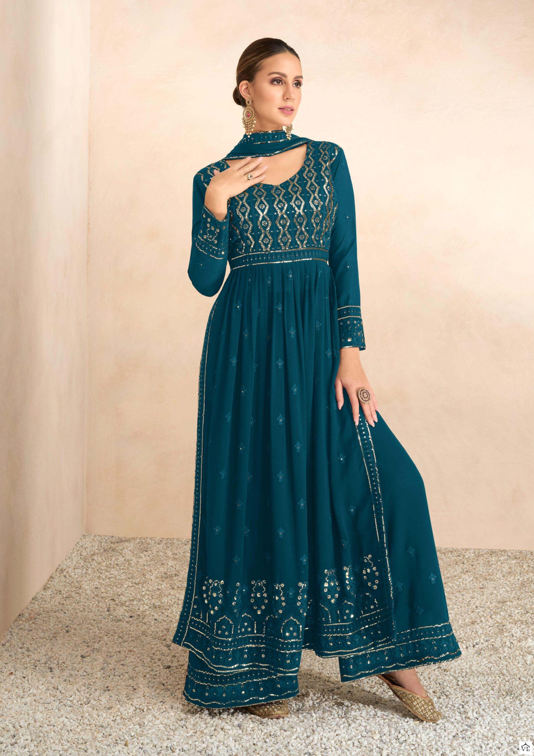 Gulkayra Nayra Vol 7 Georgette Wholesale Designer Readymade Salwar Suit Catalog — Wholesale Salwar Suits, MPA wholesale from Surat - Gallery Image 3