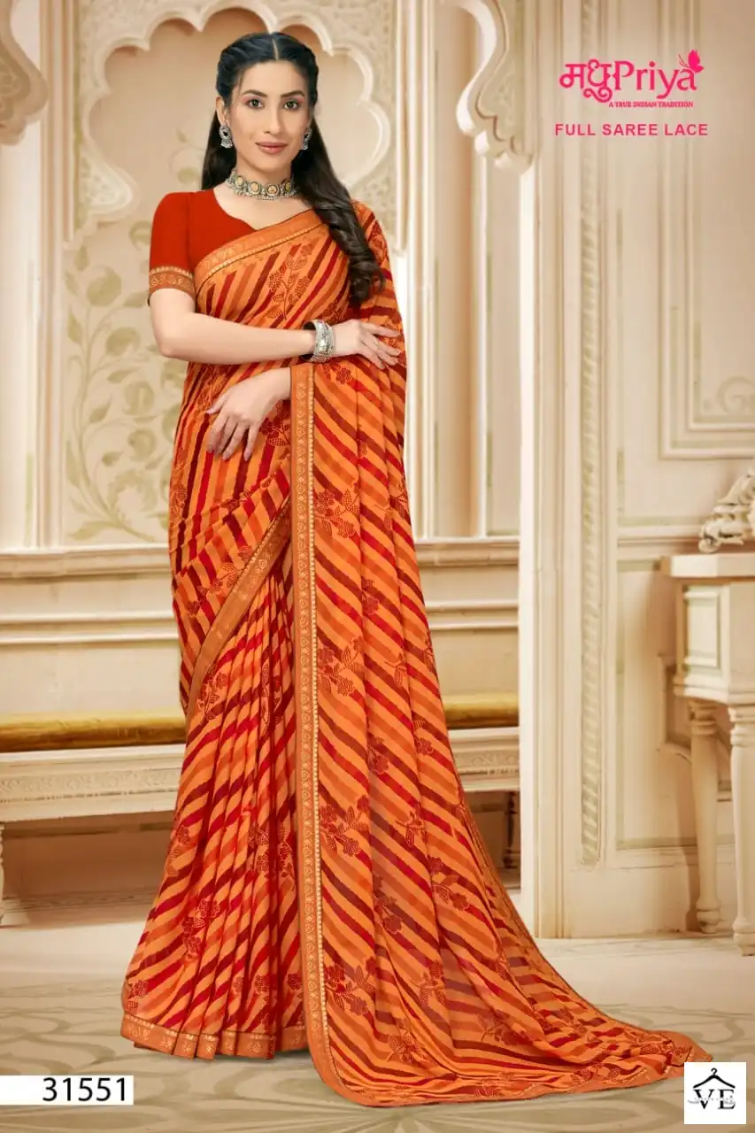 Madhupriya Nidra Renial Wholesale Saree Catalog — Wholesale Sarees, MPA wholesale from Surat - Gallery Image 3