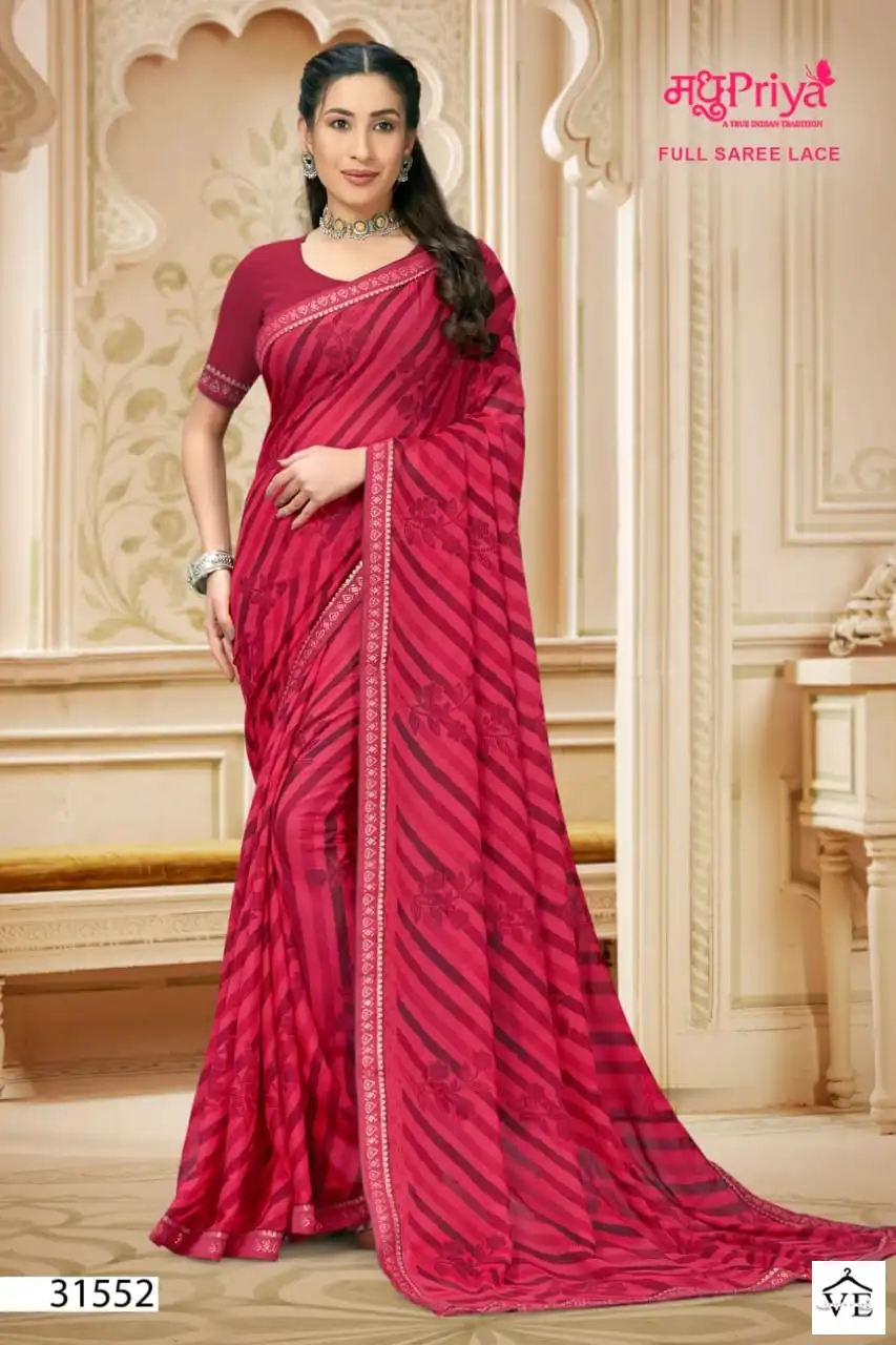 Madhupriya Nidra Renial Wholesale Saree Catalog — Wholesale Sarees, MPA wholesale from Surat - Gallery Image 6
