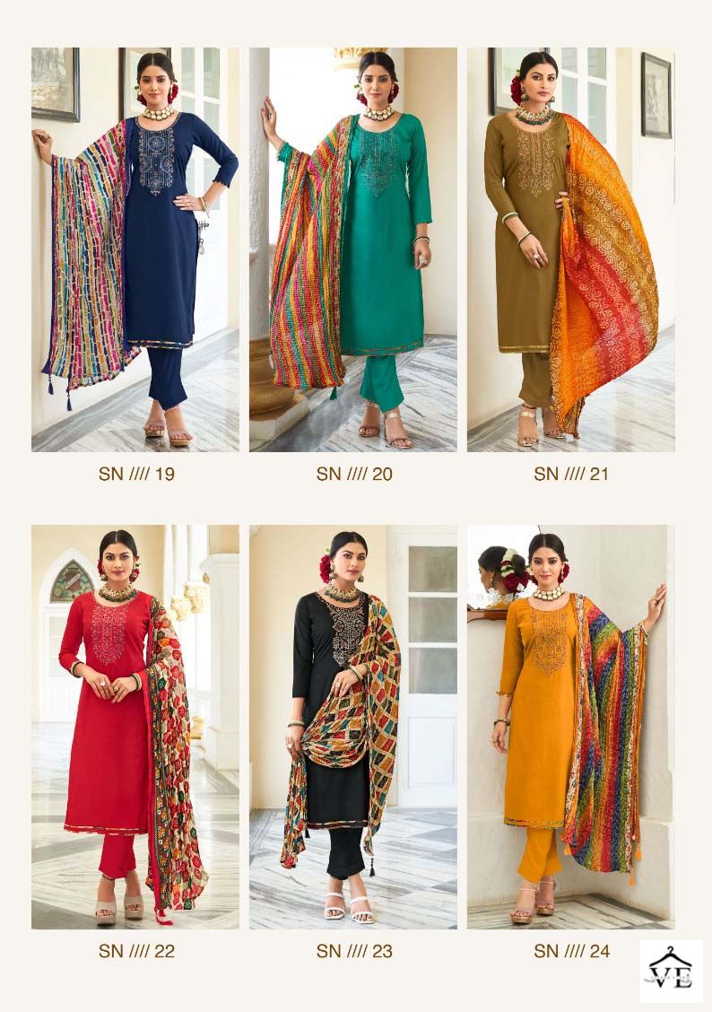 Levisha Nivisha Vol 2 Rayon Wholesale Salwar Suit Catalog — Wholesale Salwar Suits, Levisha wholesale from Surat — view 6