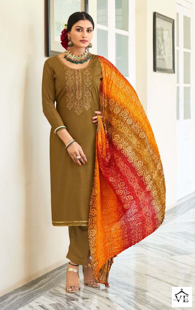 Levisha Nivisha Vol 2 Rayon Wholesale Salwar Suit Catalog — Wholesale Salwar Suits, Levisha wholesale from Surat - Gallery Image 4