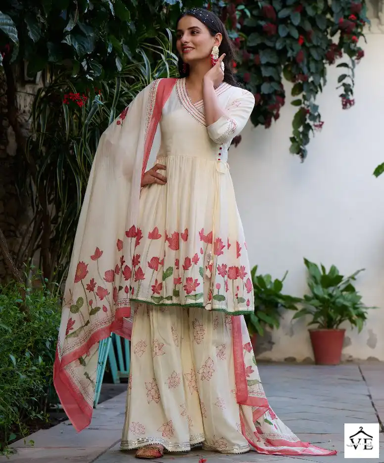 Vardan Ethnic Noor Pure Mal Cotton Wholesale Readymade Designer Suits Catalog — Wholesale Salwar Suits, MPA wholesale from Surat — view 1