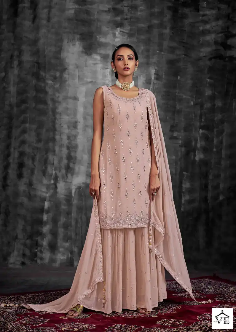 Arya Noorani Saga-6 Georgette Wholesale Readymade Designer Suit Catalog — Wholesale Salwar Suits, MPA wholesale from Surat - Gallery Image 8