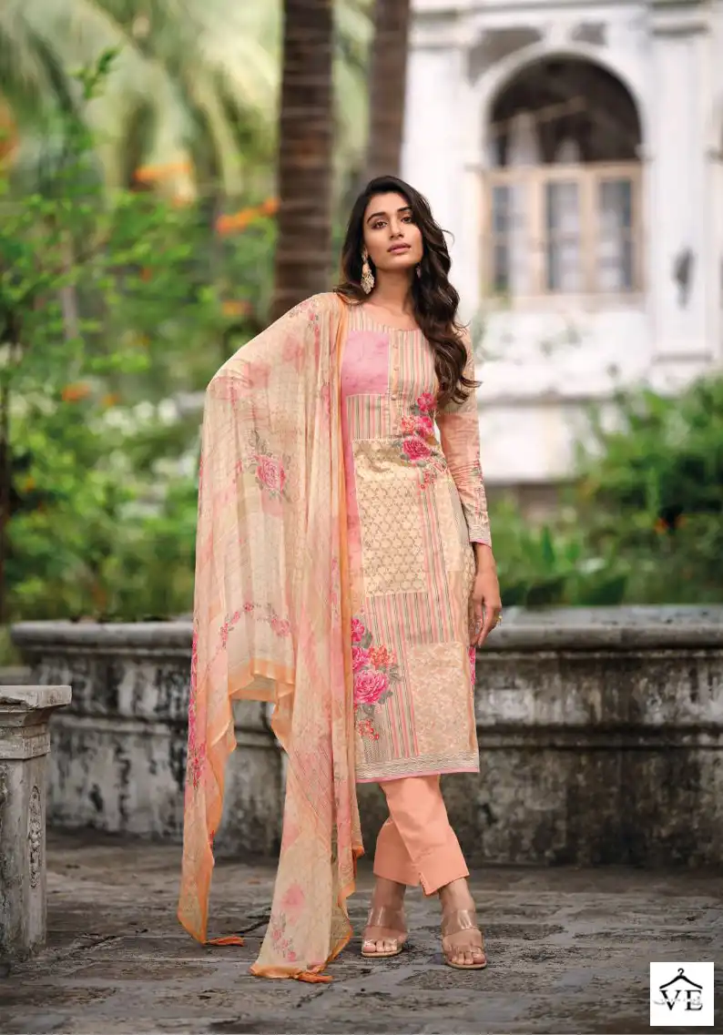 Kaavish Naimat Pure Lawn Cotton Wholesale Salwar Suit Catalog — Wholesale Salwar Suits, MPA wholesale from Surat — view 2