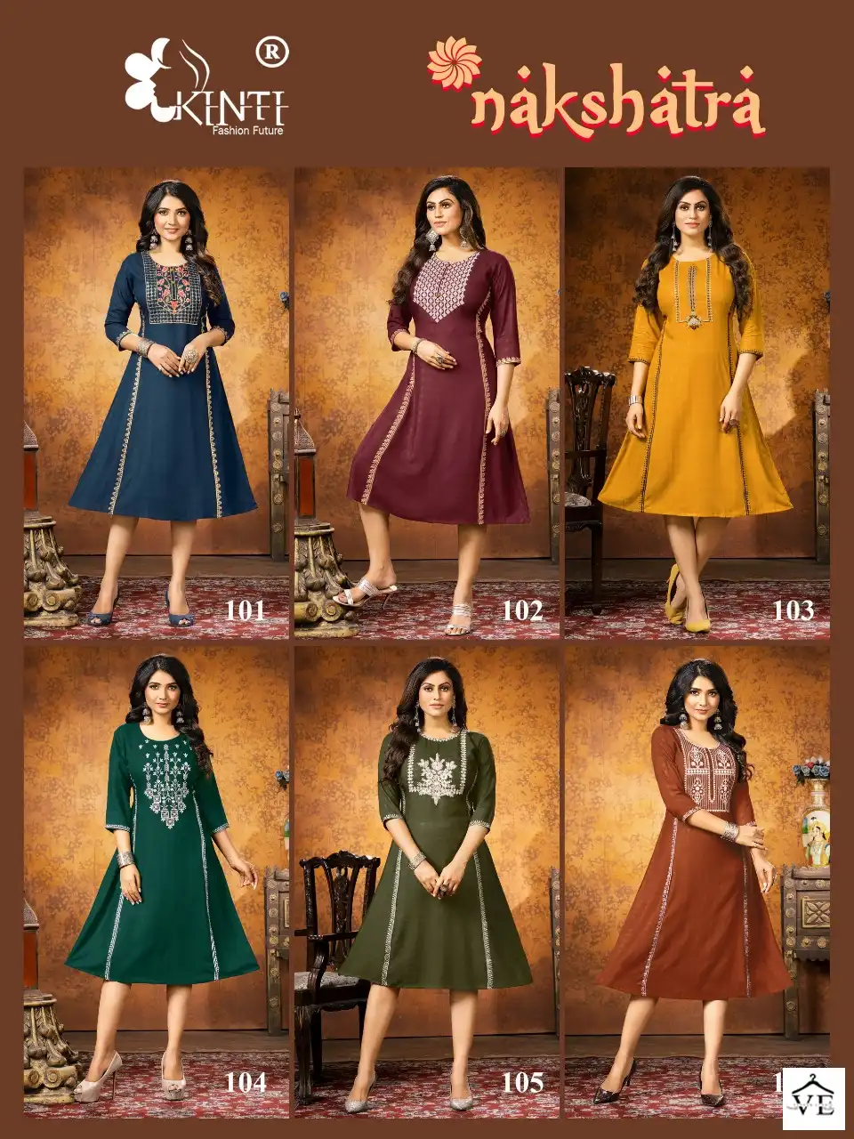Kinti Nakshatra Fancy Rayon Wholesale Kurti Catalog — Wholesale Kurtis, MPA wholesale from Surat — view 7