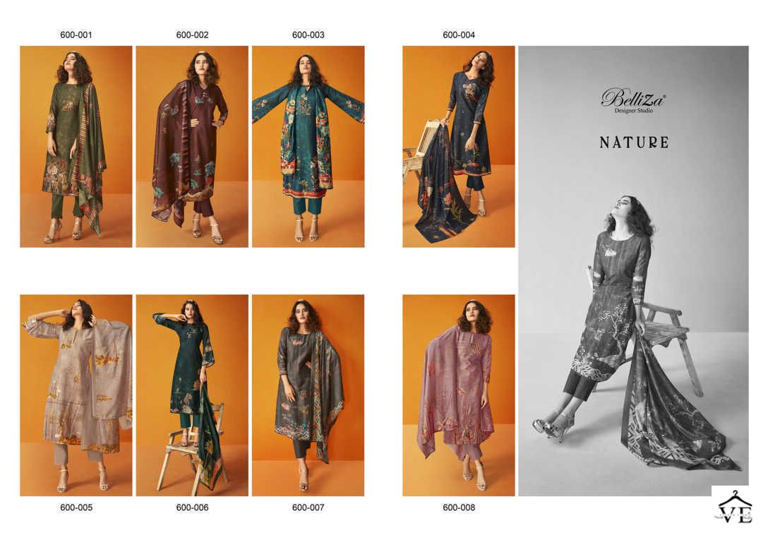 Belliza Nature Muslin Wholesale Salwar Suit Catalog — Wholesale Salwar Suits, MPA wholesale from Surat — view 9