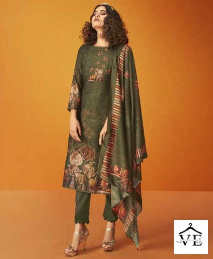 Belliza Nature Muslin Wholesale Salwar Suit Catalog — Wholesale Salwar Suits, MPA wholesale from Surat - Gallery Image 2