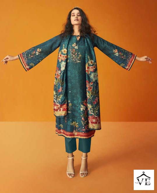 Belliza Nature Muslin Wholesale Salwar Suit Catalog — Wholesale Salwar Suits, MPA wholesale from Surat - Gallery Image 4