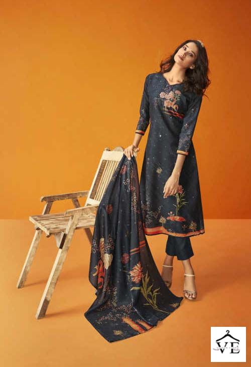 Belliza Nature Muslin Wholesale Salwar Suit Catalog — Wholesale Salwar Suits, MPA wholesale from Surat - Gallery Image 5