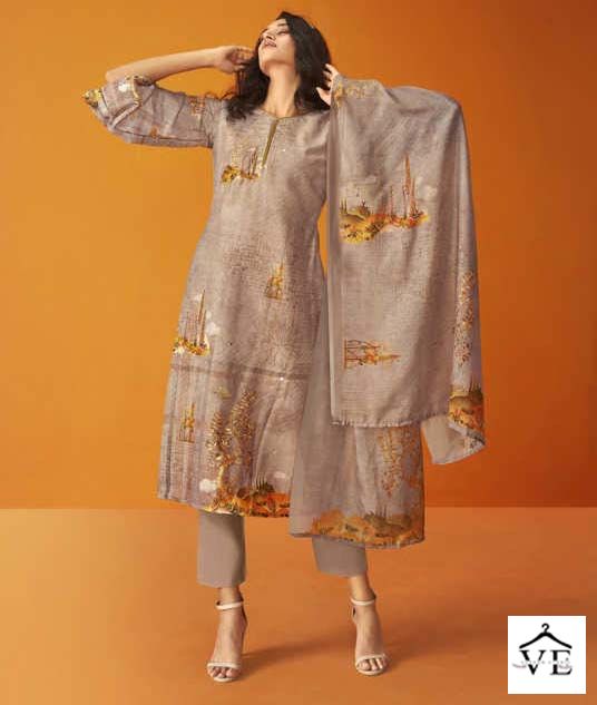 Belliza Nature Muslin Wholesale Salwar Suit Catalog — Wholesale Salwar Suits, MPA wholesale from Surat - Gallery Image 6