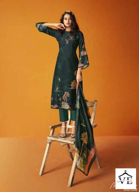 Belliza Nature Muslin Wholesale Salwar Suit Catalog — Wholesale Salwar Suits, MPA wholesale from Surat - Gallery Image 7