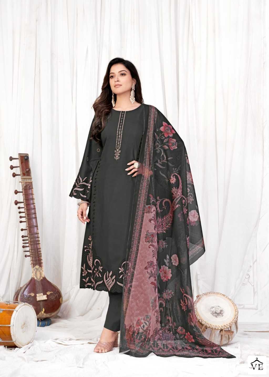 Brij Naya Cotton Wholesale Pakistani Salwar Suit Catalog — Wholesale Salwar Suits, MPA wholesale from Surat - Gallery Image 4