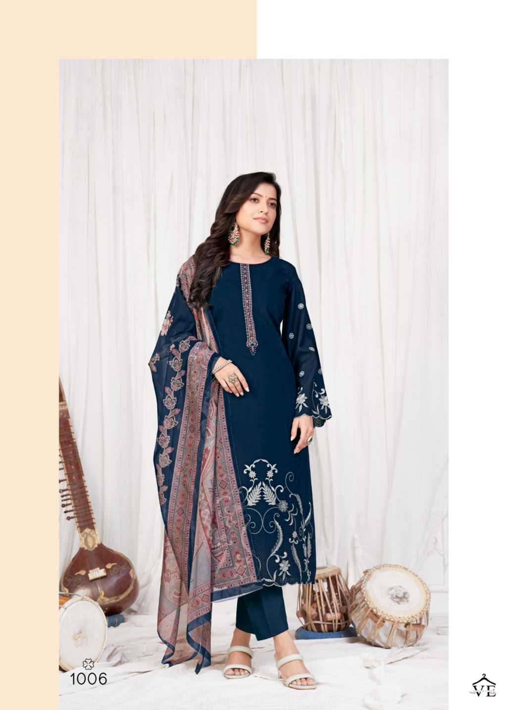 Brij Naya Cotton Wholesale Pakistani Salwar Suit Catalog — Wholesale Salwar Suits, MPA wholesale from Surat - Gallery Image 5