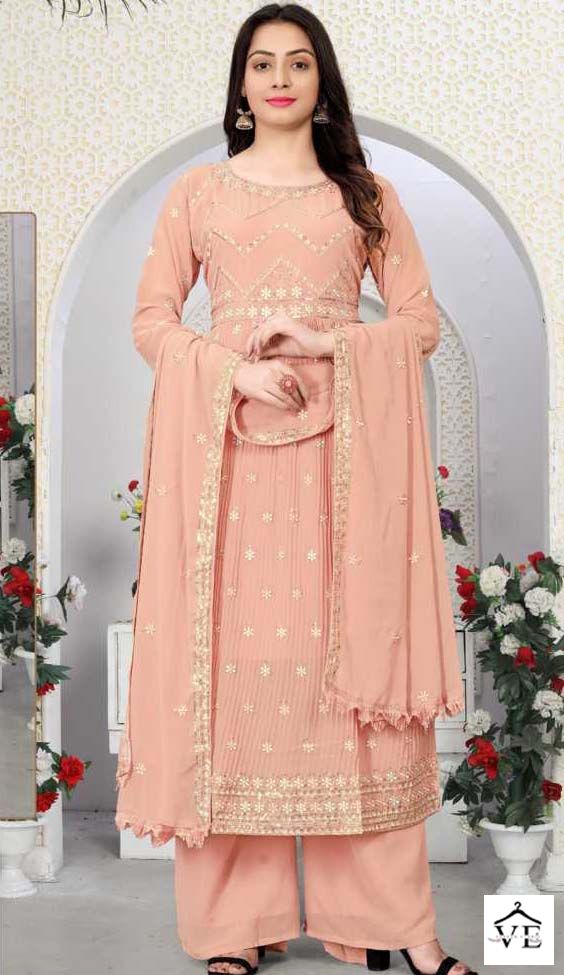 Ramsha Nayra Vol 4 Georgette Wholesale Pakistani Salwar Suit Catalog — Wholesale Salwar Suits, MPA wholesale from Surat - Gallery Image 3