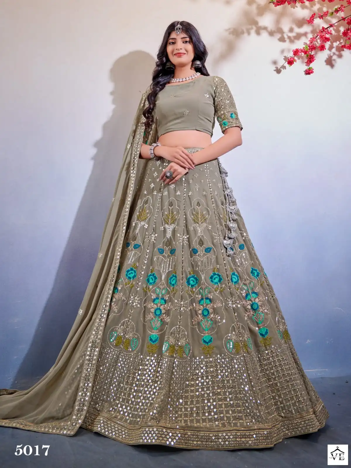 Anantesh Occasions Vol 5 Premium Georgette Wholesale Lehenga Choli Catalog — Wholesale Lehenga, MPA wholesale from Surat - Gallery Image 4