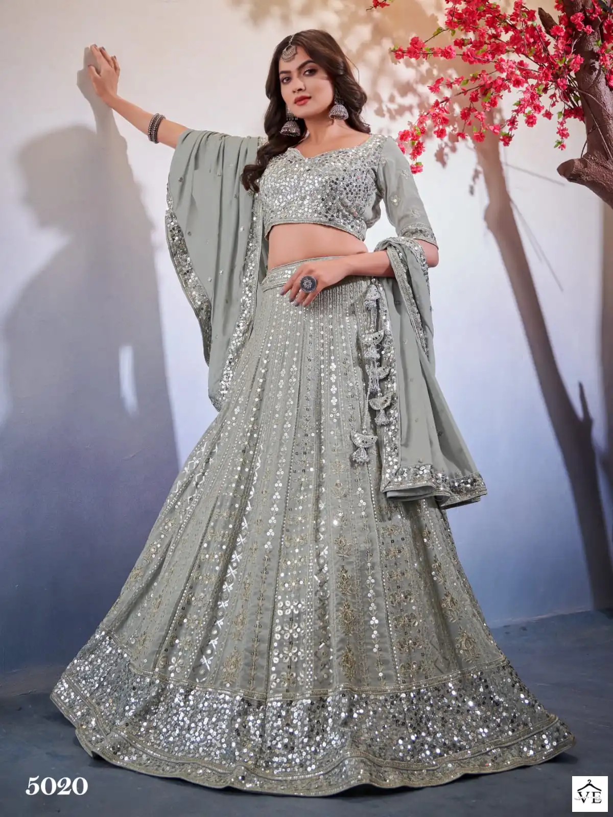 Anantesh Occasions Vol 5 Premium Georgette Wholesale Lehenga Choli Catalog — Wholesale Lehenga, MPA wholesale from Surat - Gallery Image 2
