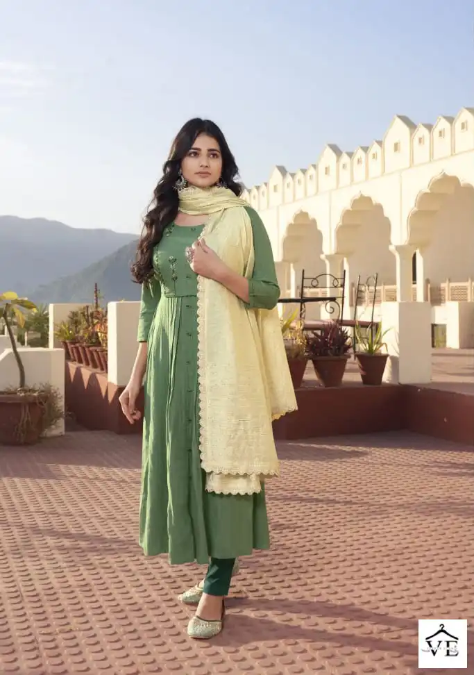 Kalaroop Olivia Fancy Rayon Wholesale Readymade Suits Catalog — Wholesale Salwar Suits, MPA wholesale from Surat - Gallery Image 5