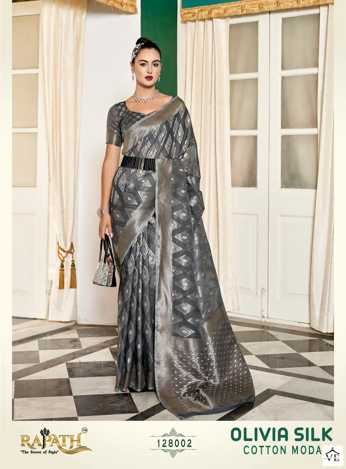 Rajpath Olivia Silk Pure Cotton Modal Silk Wholesale Saree Catalog — Wholesale Sarees, MPA wholesale from Surat - Gallery Image 2