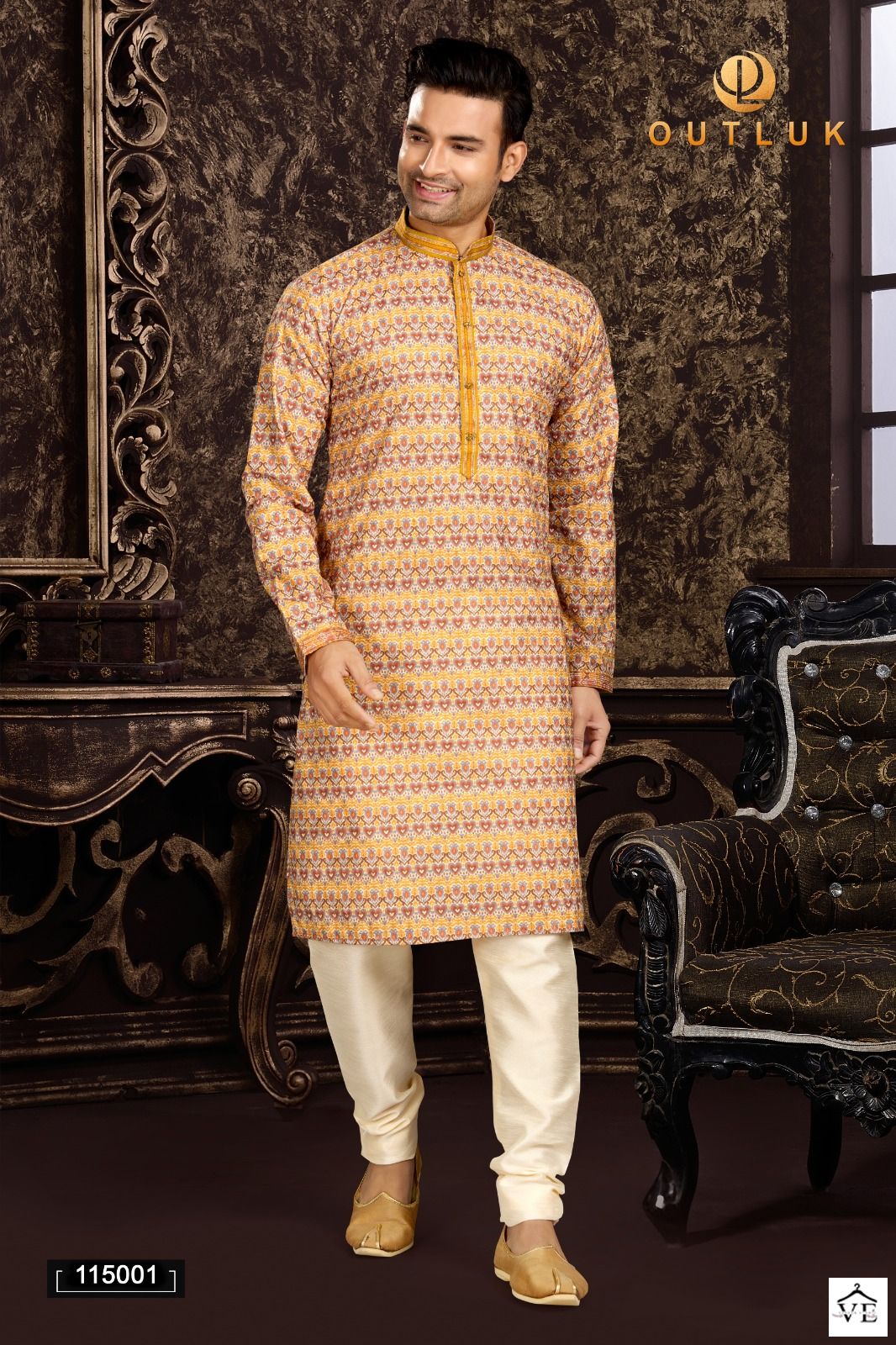 Outluk Vol 115 Cotton Wholesale Kurta With Pajama Catalog — Singles, MPA wholesale from Surat — view 2