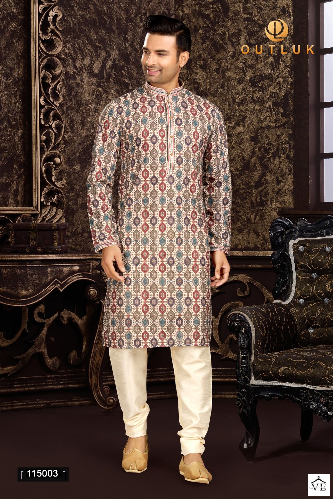 Outluk Vol 115 Cotton Wholesale Kurta With Pajama Catalog — Singles, MPA wholesale from Surat — view 4