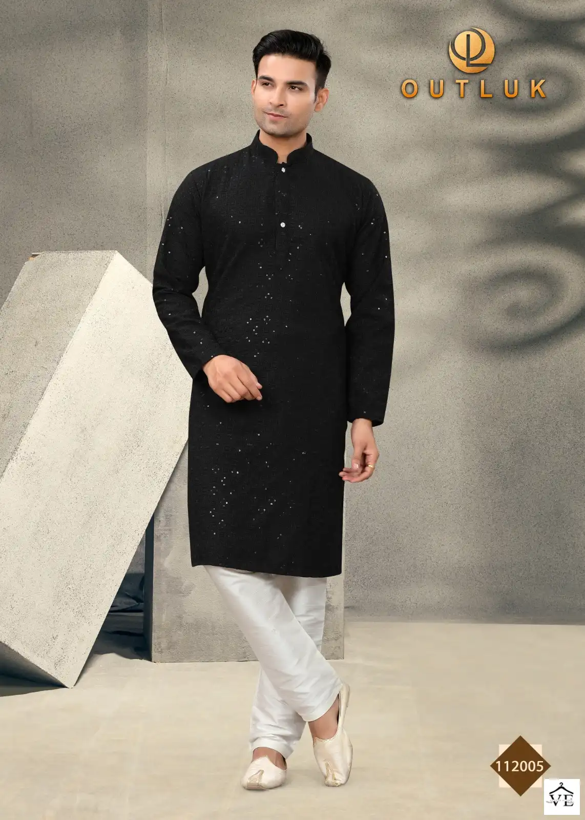 Outlook Vol 112 Georgette Wholesale Kurta Pajama Catalog — Singles, MPA wholesale from Surat — view 5