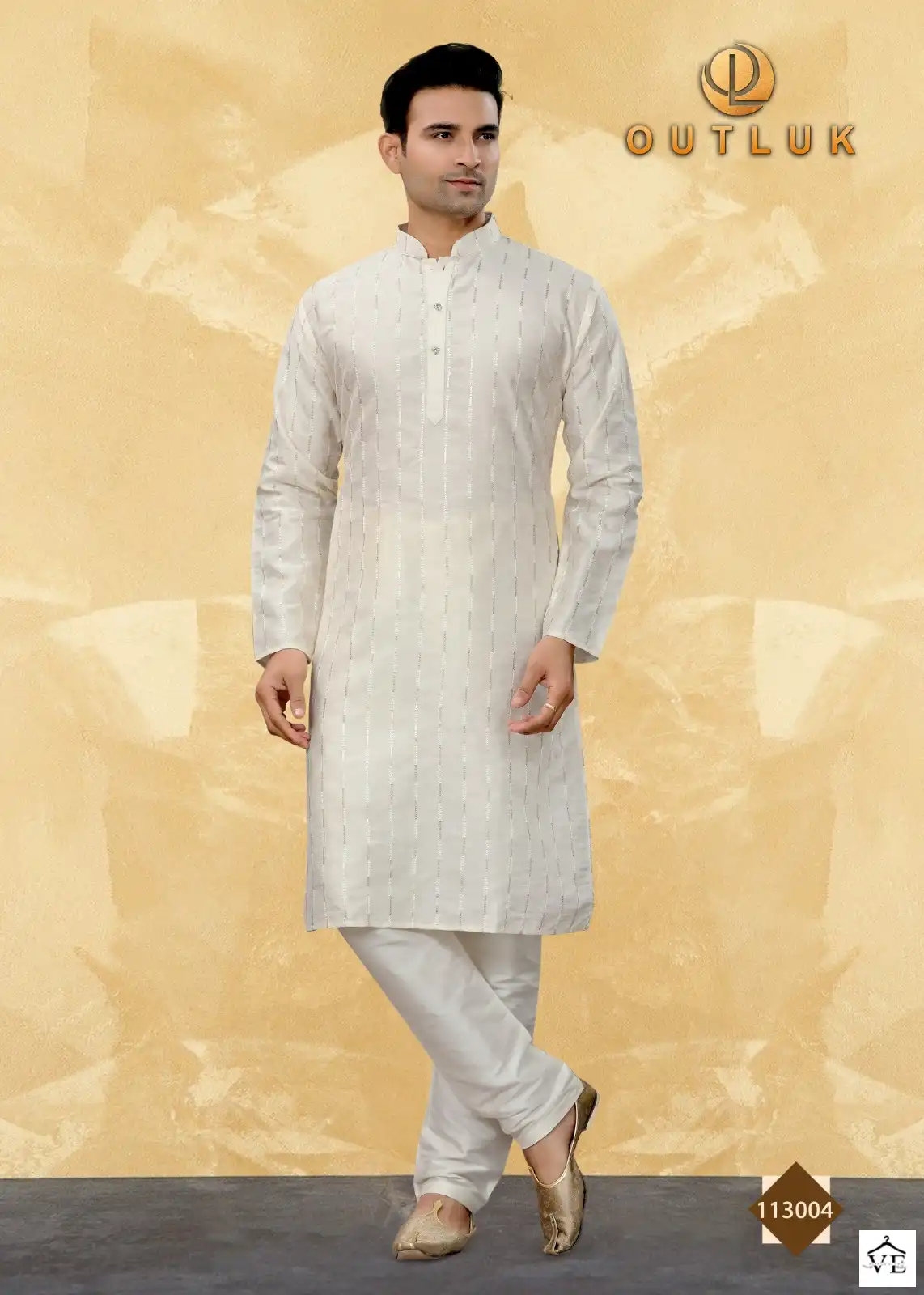 Outlook Vol 113 Art Silk Wholesale Kurta Pajama Catalog — Singles, MPA wholesale from Surat — view 5