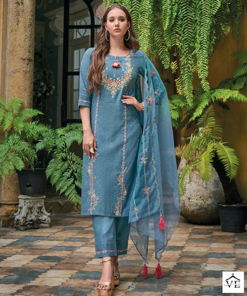 Kalki Fashion Pakizaa Vol 3 Cotton Wholesale Readymade Salwar Suit Catalog — Wholesale Salwar Suits, MPA wholesale from Surat — view 1